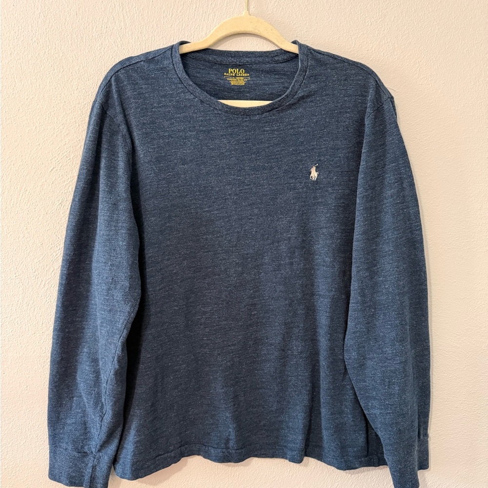 Polo Ralph Lauren Navy Long Sleeve Tee
